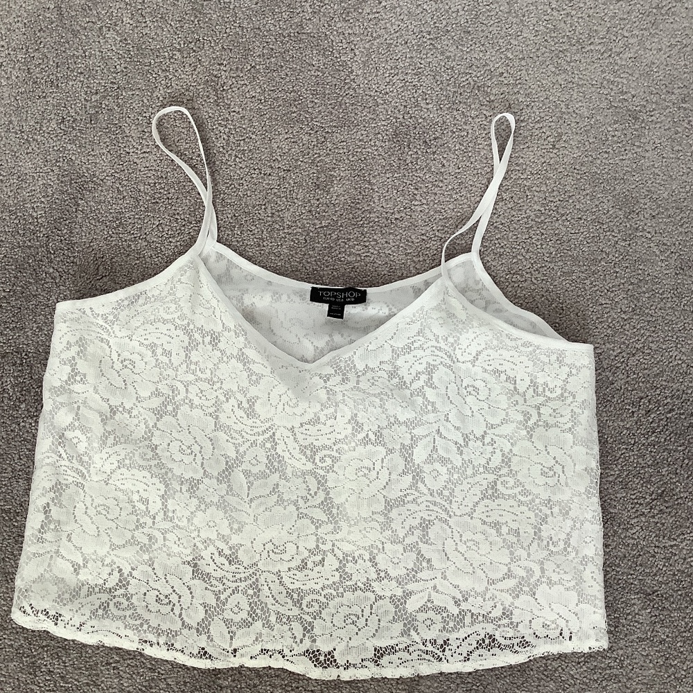 Topshop crop top